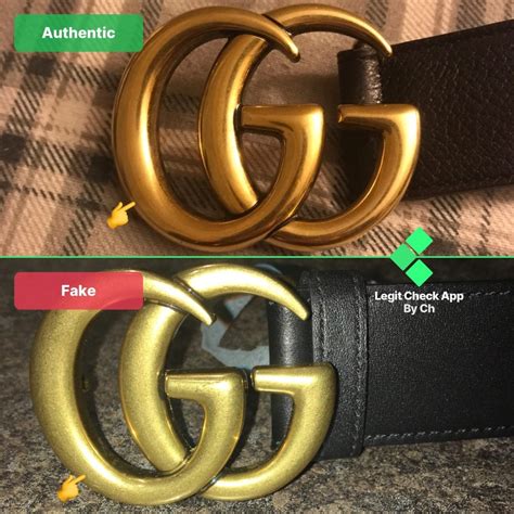 fake vs gucci belt|How to Spot a Fake Gucci Belt in 5 Ways (With Images).